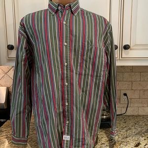 Vintage Old College Inn Striped Multicolor Shirt